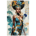 Πίνακας σε Καμβά Georgina Inart 80x3x120εκ