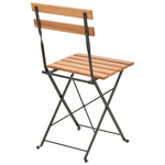 Τραπεζαρία Pometia Pakoworld σετ 3τεμ Ξύλο-Μέταλλο