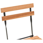 Τραπεζαρία Pometia Pakoworld σετ 3τεμ Ξύλο-Μέταλλο