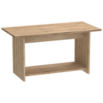 Τραπέζι Kumba Pakoworld σε oak Απόχρωση 80x40x42εκ