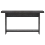 Τραπέζι Kumba Pakoworld σε Ανθρακί-Wenge Απόχρωση 80x40x42εκ