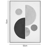 Πίνακας σε Καμβά Geometric i Inart 52x4.5x72εκ