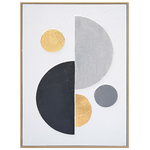 Πίνακας σε Καμβά Geometric i Inart 52x4.5x72εκ