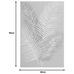 Πίνακας σε Καμβά Leavy i Inart 60x3x90εκ