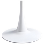 Τραπεζαρία Elijah-Aurora i Pakoworld σετ 3τεμ pp σε Λευκή Απόχρωση Φ60x74εκ