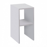 Κομοδίνο Deseo Pakoworld σε Λευκή Απόχρωση  30x30x60εκ