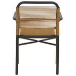 Τραπεζαρία Kliton-Clutch σετ 5τεμ Pakoworld  Αλουμίνιο σε Ανθρακί Απόχρωση 80x80x74εκ