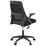Καρέκλα Γραφείου Reji Pakoworld Mesh Ύφασμα Μαύρο 58x60x89-99εκ