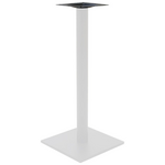 Βάση Τραπεζιού bar Staid  Pakoworld Μεταλλική Λευκή-Μαύρη 40x40x94εκ