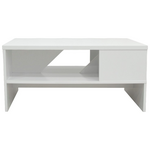 Τραπέζι Σαλονιού Naya Pakoworld σε Λευκή Απόχρωση 93x46x43εκ