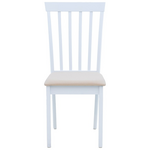 Καρέκλα Houston Pakoworld σε Λευκή Απόχρωση 40x49x94εκ