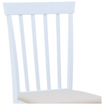 Καρέκλα Houston Pakoworld σε Λευκή Απόχρωση 40x49x94εκ