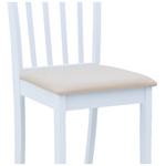 Καρέκλα Houston Pakoworld σε Λευκή Απόχρωση 40x49x94εκ