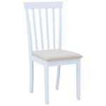 Καρέκλα Houston Pakoworld σε Λευκή Απόχρωση 40x49x94εκ