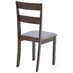Καρέκλα Dallan  Pakoworld σε Καρυδί Απόχρωση 40x47.5x89εκ