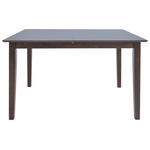 Tραπέζι Επεκτεινόμενο Mabor Pakoworld Ξύλο σε Καρυδί Απόχρωση 120-150x80x73,8εκ