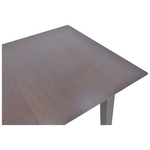 Tραπέζι Επεκτεινόμενο Mabor Pakoworld Ξύλο σε Καρυδί Απόχρωση 120-150x80x73,8εκ