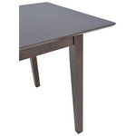 Tραπέζι Επεκτεινόμενο Mabor Pakoworld Ξύλο σε Καρυδί Απόχρωση 120-150x80x73,8εκ