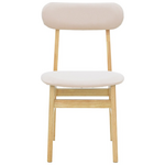Καρέκλα Gaborn  Pakoworld σε Φυσικό-Μπεζ Απόχρωση 47x47x81,5εκ