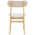 Καρέκλα Gaborn  Pakoworld σε Φυσικό-Μπεζ Απόχρωση 47x47x81,5εκ