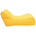 Πουφ Ξαπλώστρα Lara Pakoworld Αδιάβροχο σε Κίτρινη Απόχρωση 60x150x40εκ