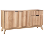 Μπουφές Hamea Pakoworld mdf σε Φυσική Απόχρωση 150x39,5x73εκ