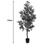 Διακοσμητικό Φυτό Lemon Tree σε Γλάστρα Inart Πράσινο pp Υ150εκ