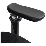 Καρέκλα Γραφείου Εργασίας Jeffer Pakoworld Mesh σε Μαύρη Απόχρωση 67x62x115-125εκ