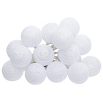 Διακοσμητικά Λαμπάκια led Batoni Pakoworld pvc σε Λευκή Απόχρωση Φ3.5x260εκ