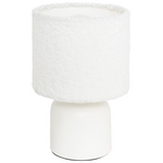 Επιτραπέζιο Φωτιστικό Jela Pakoworld σε Λευκή Απόχρωση Φ14x22εκ