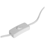 Επιτραπέζιο Φωτιστικό Leyda Pakoworld Κεραμικό σε Λευκή-Φυσική Απόχρωση Φ16x24εκ