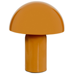 Επιτραπέζιο Φωτιστικό Mushi Pakoworld Μέταλλο σε Κίτρινη Απόχρωση Φ20x24,5εκ