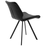 Τραπεζαρία Sabia-Gustas Pakoworld σετ 5τεμ Sintered Stone-Μαύρο-Ανθρακί 120x60x75εκ