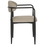 Πολυθρόνα Kalone Pakoworld pu σε Γκρι-Μπεζ Απόχρωση 56x55x78εκ