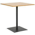 Τραπέζι Nerobian Pakoworld mdf σε Sonoma Απόχρωση 70x70x75εκ