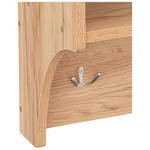 Κρεμάστρα Crosta Pakoworld σε oak Απόχρωση 80x28x40εκ