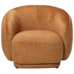 Πολυθρόνα Freya Pakoworld Ύφασμα σε Μελί Απόχρωση 93x87x76εκ