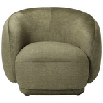 Πολυθρόνα Freya Pakoworld Ύφασμα σε Λαδί Απόχρωση 93x87x76εκ