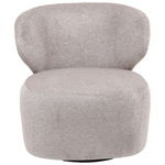 Πολυθρόνα Marelia Pakoworld Περιστρεφόμενη Λαδί Ύφασμα 73x76x76εκ