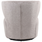 Πολυθρόνα Marelia Pakoworld Περιστρεφόμενη Λαδί Ύφασμα 73x76x76εκ