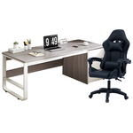 Φοιτητικό Πακέτο Επίπλων Γραφείου Frame Pakoworld σετ 2τεμ