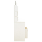 Τουαλέτα Κρεβατοκάμαρας Cenzo Pakoworld σε Λευκή με Γκρι-Μπεζ Απόχρωση 80x40x155εκ