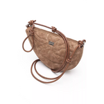 Τσάντα Ώμου και Χειρός Μαλακή με Ιδιαίτερη Γραμμή με Puffy Γαζιά.