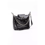 Πολυμορφική Τσάντα Μεσαίου Μεγέθους με Κυματοειδή Γαζιά.