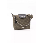 Πολυμορφική Τσάντα Μεσαίου Μεγέθους με Κυματοειδή Γαζιά.