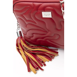 Τετράγωνη Τσάντα με Αλυσίδα και Κυματοειδή Γαζιά Fh690