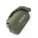 Τσάντα Ώμου με Πλεκτό Μαλακό Χέρι