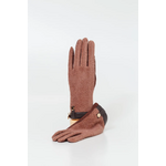 Γάντι Γυναικείο με Χρυσό Button