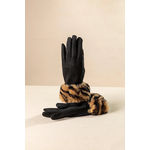 Γάντι Γυναικείο με Animal Γούνα