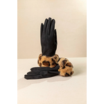 Γάντι Γυναικείο με Animal Γούνα